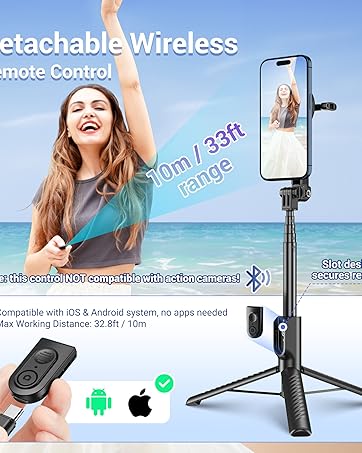 Magnetic Tripod for iPhone