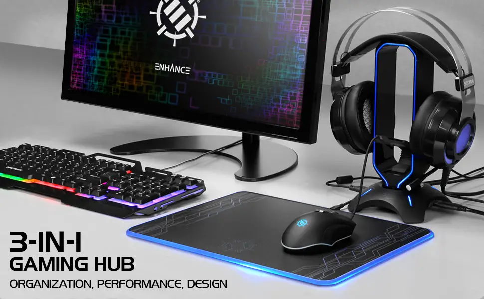 headphone stand led computer accessories