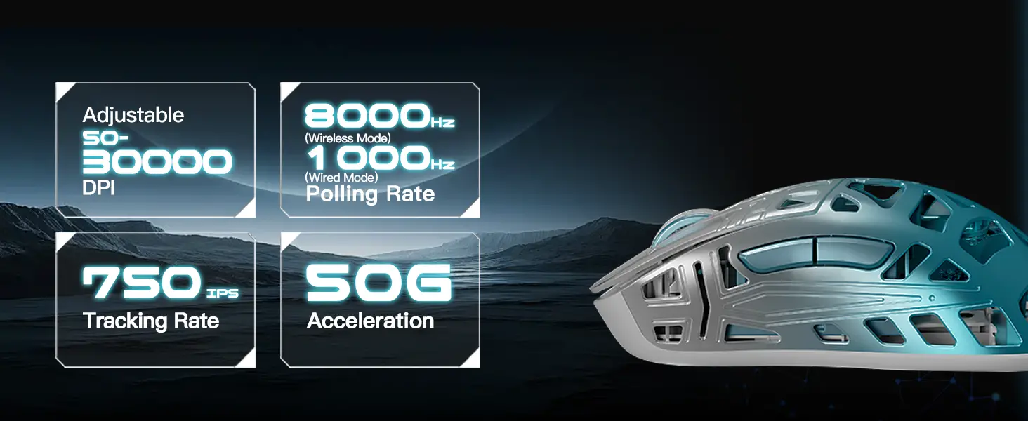 WLMOUSE Sword X Gaming Mouse
