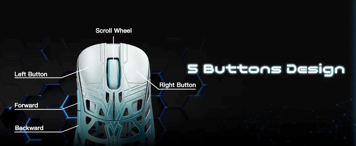 WLMOUSE Sword X Gaming Mouse