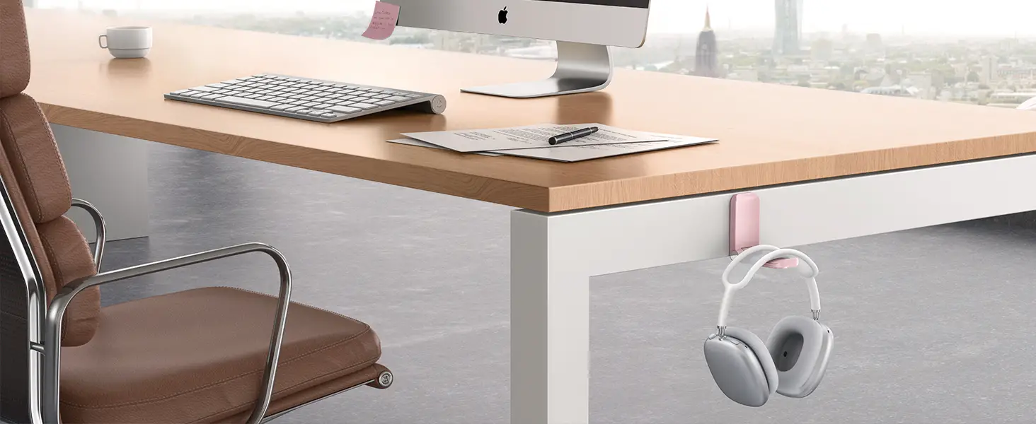 headset hook for desk